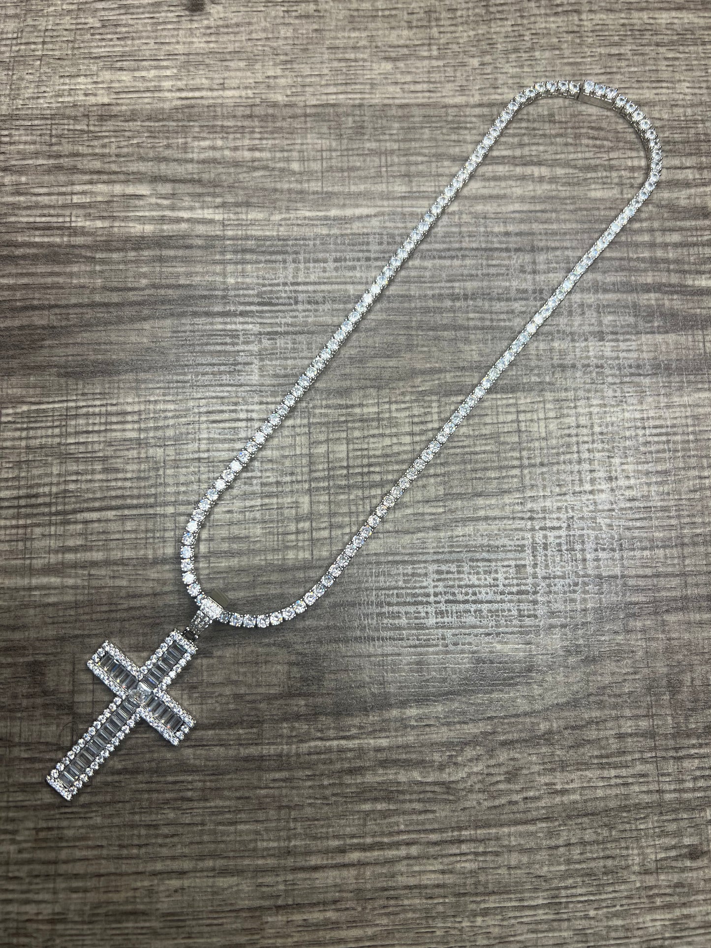 Luxe Babe Cross Necklace