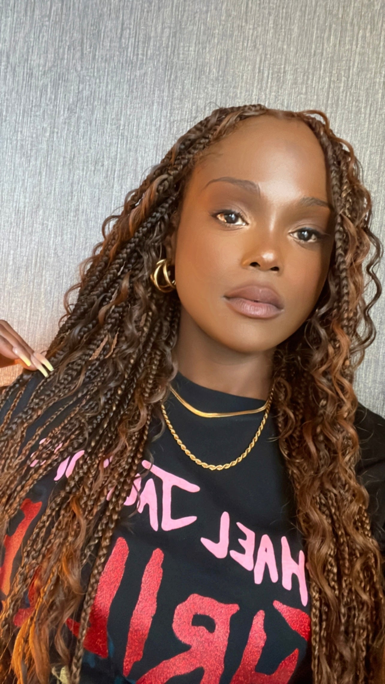 Center of Attention Hoop Earrings